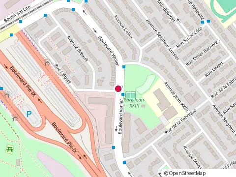 Location of Construction Sav Spécialiste en Systèmes Intérieurs at 1090 Boulevard Vanier, Laval