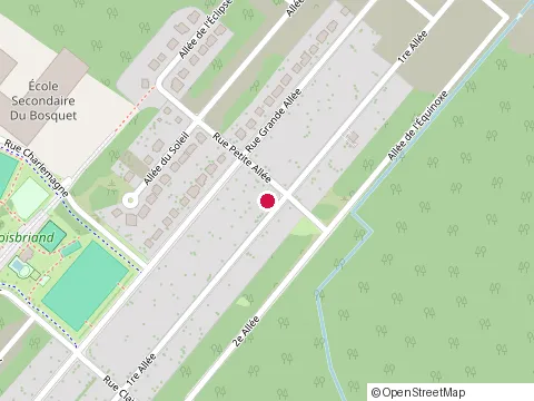 Location of Construction Sema at 1055 1Re Allee, Drummondville