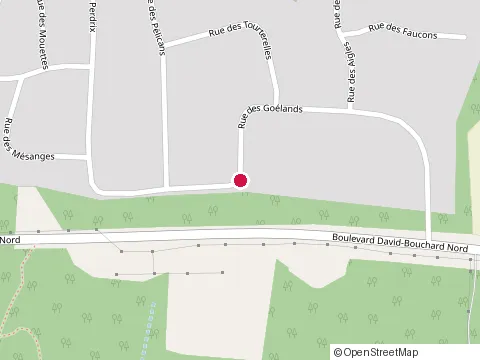 Location of Construction Serga at 1412 Rue des Goélands, Granby