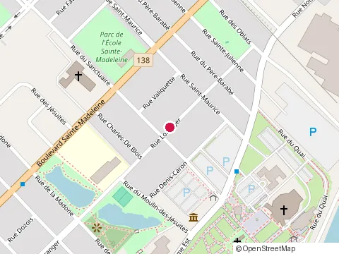 Location of Construction Simard at 303 Rue Loranger, Trois-Rivières