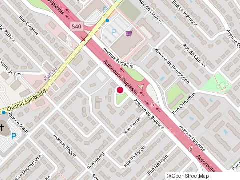 Location of Construction Simard & Frères at 852 Rue de la Belle Place, Québec