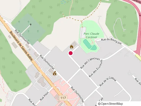 Location of Construction Simon Lajeunesse at 26 Rue du Forgeron, Sainte-Adèle