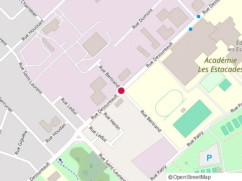 Location of Construction Sipro at 485 Rue Bertrand, Trois-Rivières