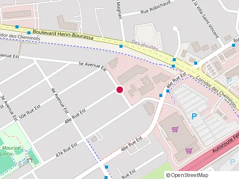 Location of Construction Smb Inc at 4820 5E Av E, Québec