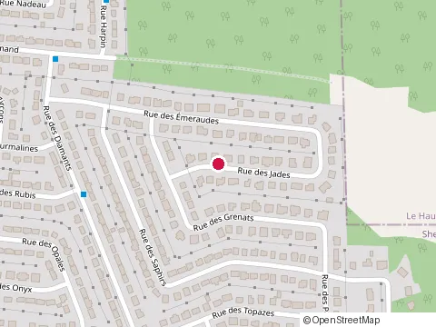 Location of Construction Smg 9228-1799 Québec Inc at 274 Rue des Grenats, Sherbrooke