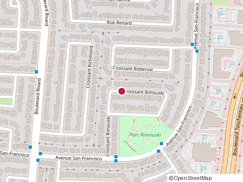 Location of Construction Sogescon Inc at 9088 Croissant Rimouski, Brossard
