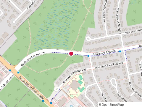 Location of Construction Spider at 54 Rue Louis-Dulongpré, Blainville