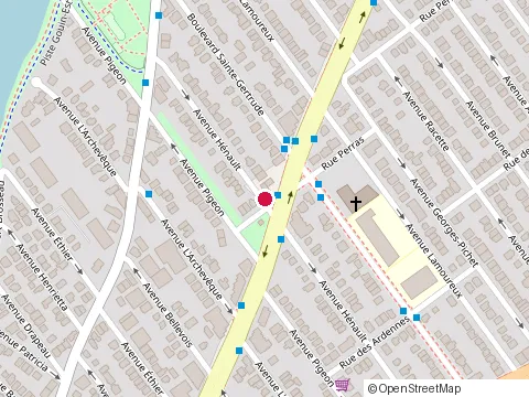 Location of Construction Stemi at 12037 avenue Hénault, Montréal-Nord