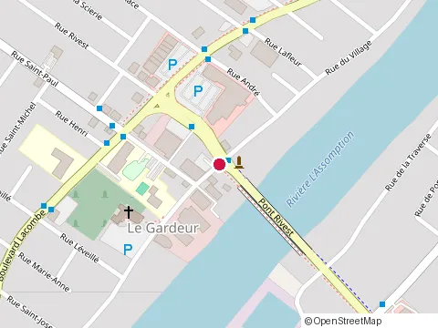 Location of Construction Stephane Dube Inc. at 368 Rue du Village, Repentigny
