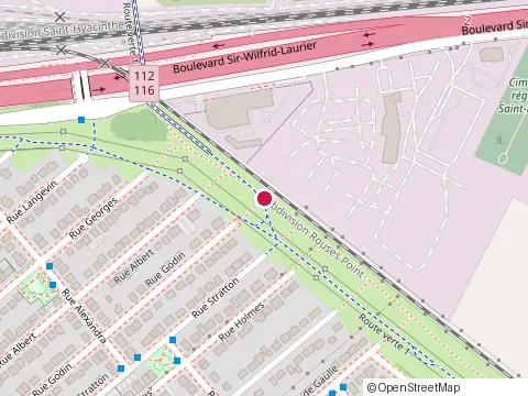 Location of Construction Steve Landry Senc at 1280 Rue Godin, Saint-Hubert