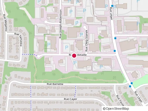 Location of Construction Sylvatech Inc. at 4385 Rue Robitaille, Sherbrooke