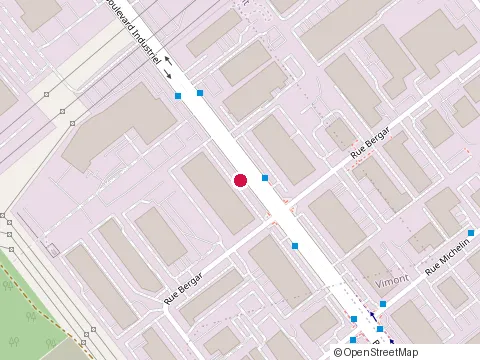 Location of Construction Tandem at 4090 Boulevard Industriel, Laval