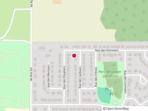 Location of Construction Techno-Pro at 942 Rue des Sorbiers, Amos