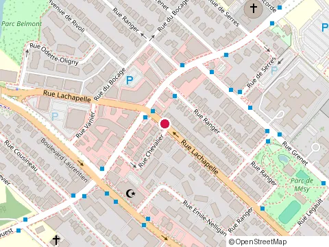 Location of Construction Thathion Inc at 12258 Rue Lachapelle, Montréal