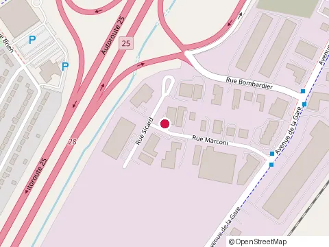 Location of Construction Thivierge at 3255 Rue Marconi, Mascouche