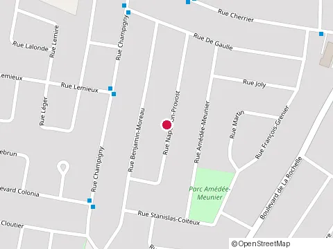 Location of Construction Thor at 277 Rue Napoléon Provost, Repentigny