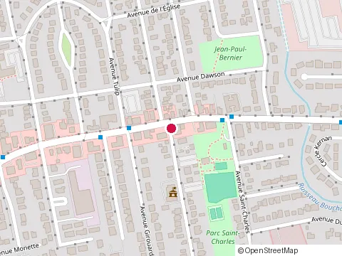 Location of Construction Timmy at 44 avenue Martin, Dorval