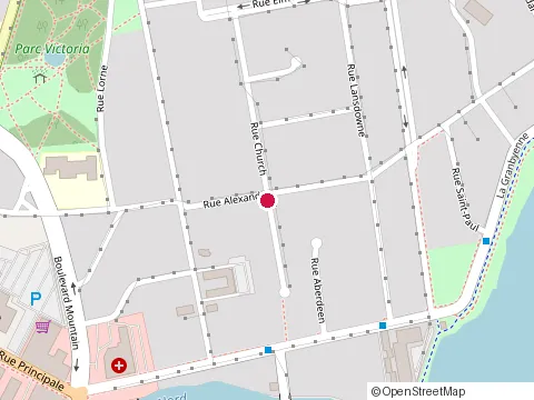Location of Construction Tmd at 20 Rue Church, Granby