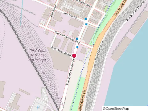 Location of Construction Tony Renda Inc. at 2985 Rue Sainte-Catherine E, Montréal