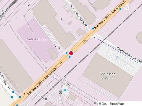Location of Construction Triselect Inc. at 9590 Boulevard Henri-Bourassa E, Montréal-Est