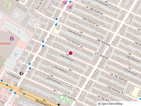 Location of Construction Turcotte at 6845 26E Avenue, Montréal