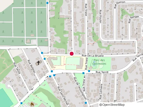 Location of Construction Ubald Girard Inc. at 479 Rue de la Bruère, Sherbrooke