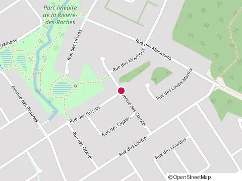 Location of Construction Unik at 2411 Boulevard des Chutes, Québec