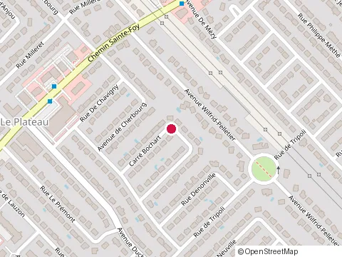 Location of Construction Unique Dms at 3224 Carr Bochart, Québec