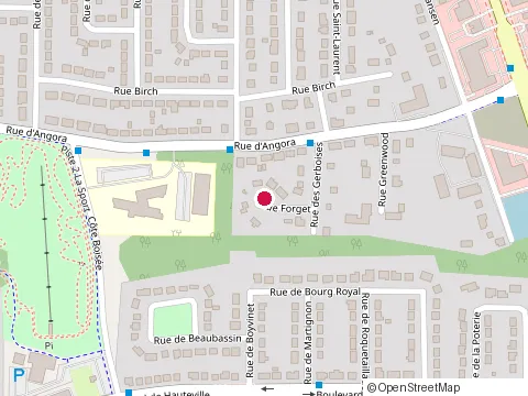 Location of Construction V Lavallee Inc at 4464 Rue M.-Forget, Terrebonne