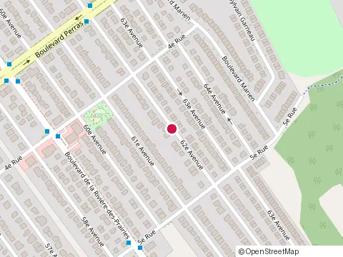 Location of Construction Vaska at 12272 avenue 62E, Montréal