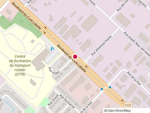 Location of Construction Venne&Brodeur Inc. at 14290 Bd Curé-Labelle, Mirabel