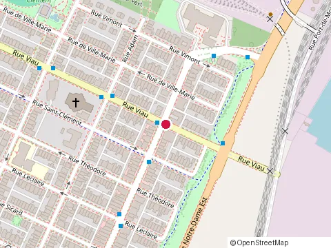 Location of Construction Versa at 4901 Rue Sainte-Catherine E, Montréal