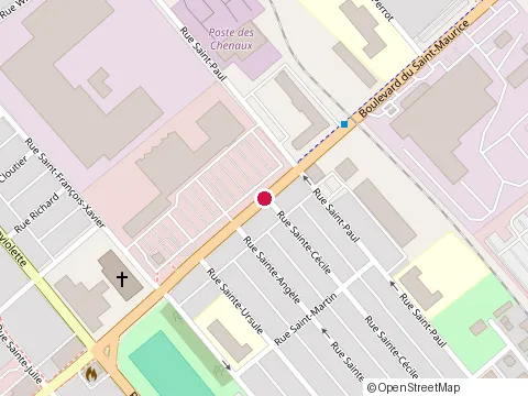 Location of Construction Vincent Trepanier at 1067 Rue Sainte-Cecile, Trois-Rivières