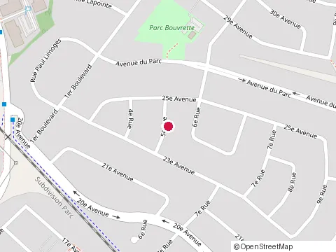 Location of Construction Viridian Inc. at 340 25E Avenue N, Saint-Jérôme