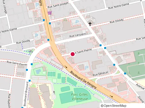 Location of Construction Vital Lapointe at 686 Rue Saint-Pierre, Chambly
