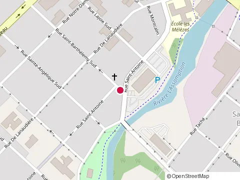 Location of Construction Vondrago at 250 Rue St Barthélémy S, Joliette