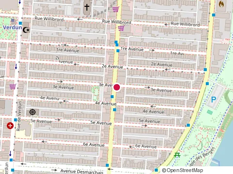 Location of Construction Vr Inc at 131 3E Av, Verdun