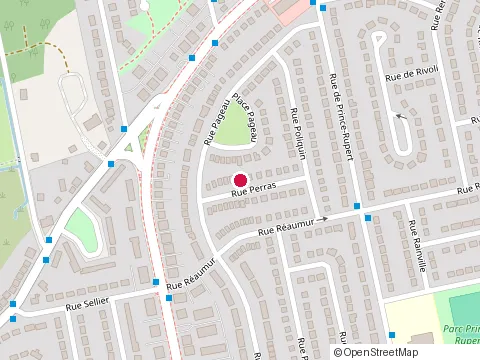 Location of Construction Watts On Huts at 405 Rue Perras, Laval