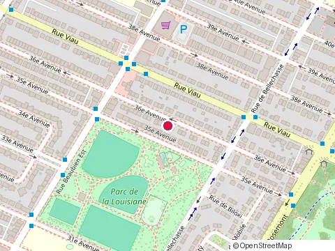 Location of Construction Yal at 6300 36Eme Avenue, Montréal