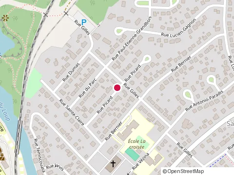 Location of Construction Yves Desbiens at 6 Rue Picard, Rivière-du-Loup