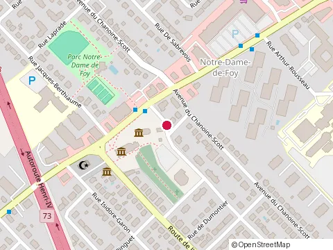 Location of Construction Yvon Giguere et Fils Inc at 919 avenue du Chanoine-Scott, Québec