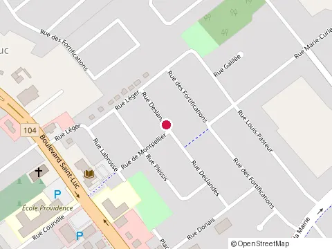 Location of Construction Zmad Inc at 8 Rue Labrosse, Saint-Jean-sur-Richelieu