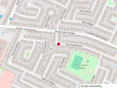Location of Construction-Alveole at 2455 Rue Outremont, Brossard