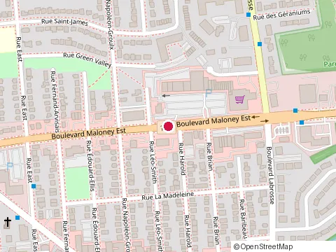 Location of Construction-Renovation B Ladouceur at 360 Maloney Blvd E, Gatineau