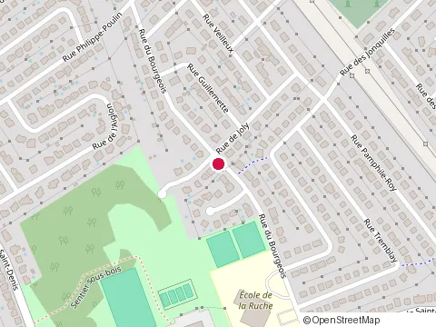 Location of Construction-Rénovation Dl Inc. at 1203 du Rue du Bourgeois, Lévis