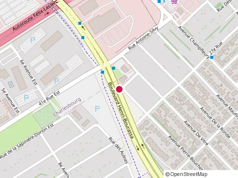 Location of Constructions & Renovations at 2780 boulevard Henri-Bourassa, Québec