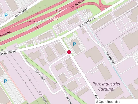 Location of Constructions Agua-Pro Inc. at 7 Rue Fernand-Dumont, Québec