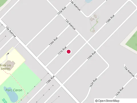 Location of Constructions Alain Veilleux at 1140 157E Rue, Saint-Georges