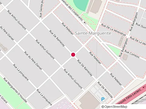 Location of Constructions Andre Boulard Inc (les) at 1808 de Ramezay Rue, Trois-Rivières