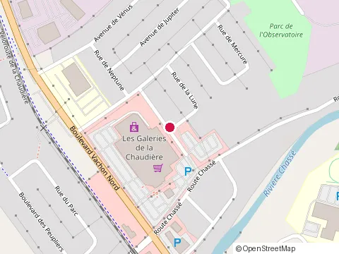 Location of Constructions Berthiaume, Gaston Inc at 1133 Rue de la Lune, Sainte-Marie